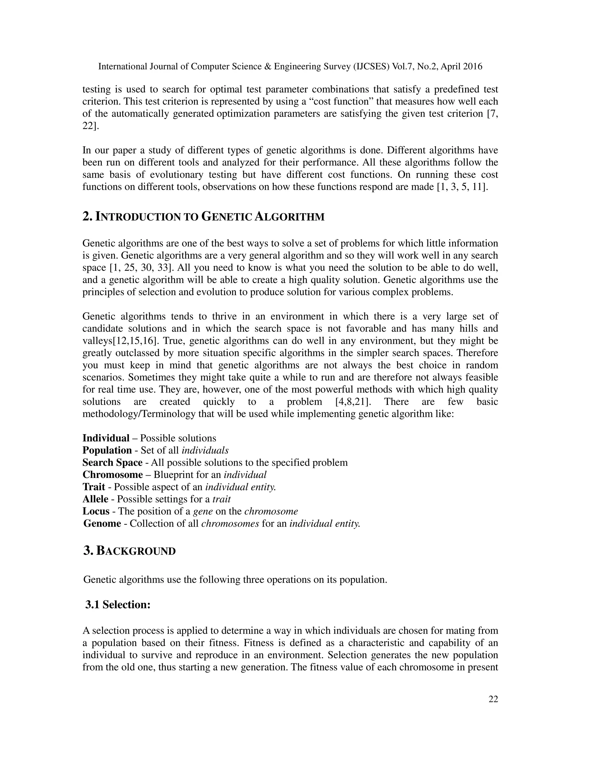 Software Testing Using Genetic Algorithms | PDF