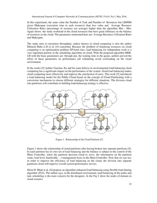 STUDY THE EFFECT OF PARAMETERS TO LOAD BALANCING IN CLOUD COMPUTING | PDF
