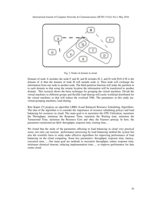STUDY THE EFFECT OF PARAMETERS TO LOAD BALANCING IN CLOUD COMPUTING | PDF