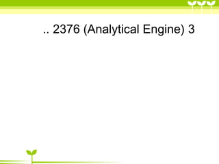 .. 2376 (Analytical Engine) 3
 