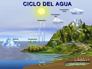 CICLO DEL AGUACICLO DEL AGUA
 
