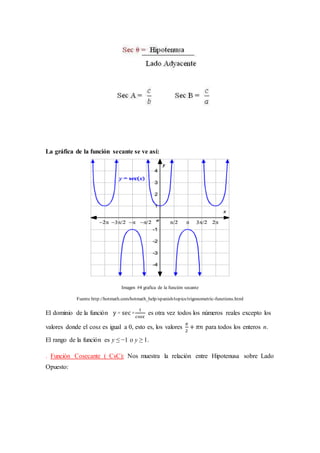 Hor Math funciones trigonometricas | DOCX