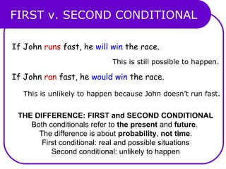 Conditionals in English | PPT
