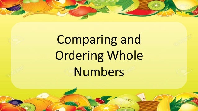 pix Comparing And Ordering Numbers Grade 2 Ppt 3 lesson 2 comparing ordering and