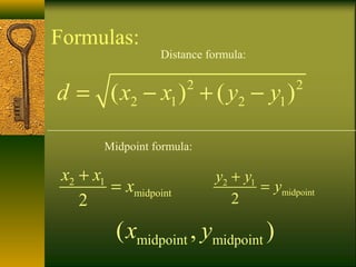 3. apply distance and midpoint PPT