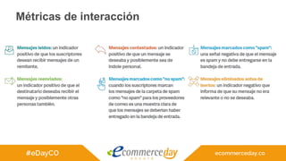 Métricas de interacción
 