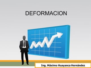 DEFORMACION
Ing. Máximo Huayanca Hernández
 