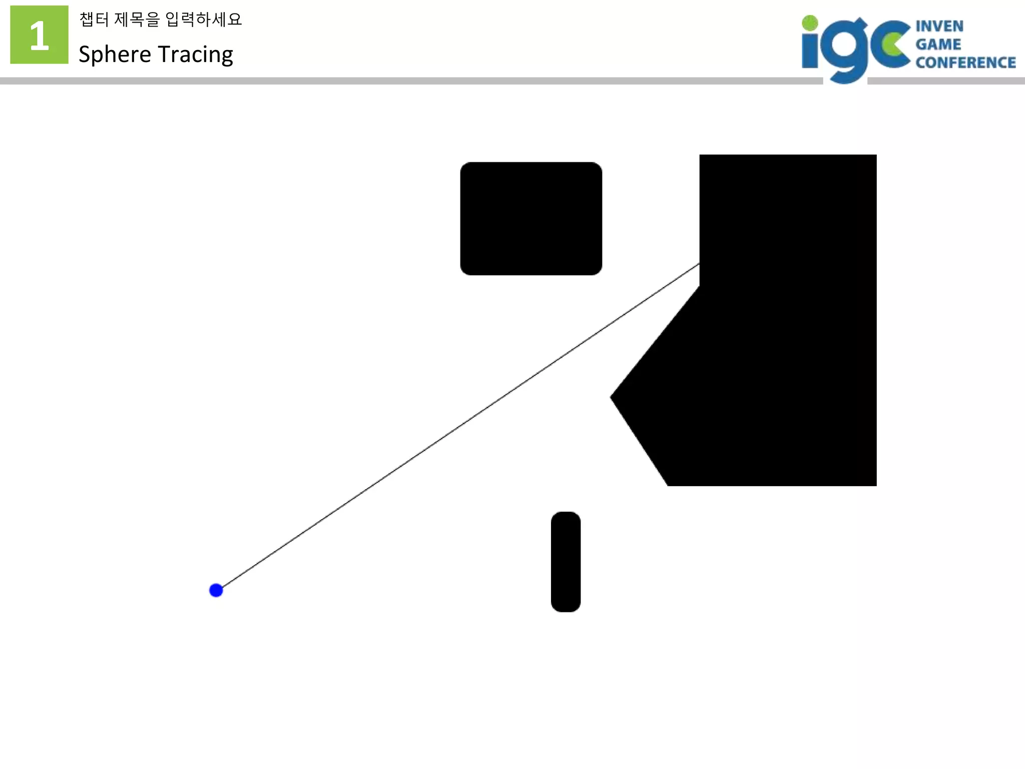 1
챕터 제목을 입력하세요
Sphere Tracing
 