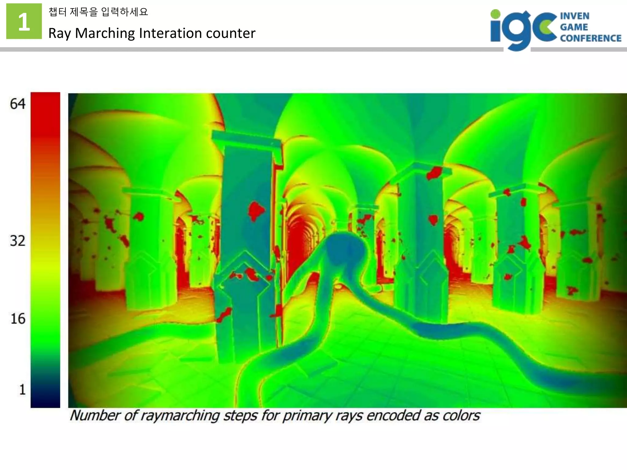 1
챕터 제목을 입력하세요
Ray Marching Interation counter
 