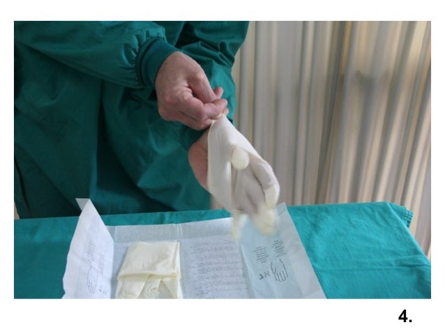 14. colocacion guantes esteriles