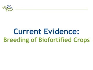 Role of Biofortification as Part of a More Diverse Diet in Africa: Progress, Challenges and Opportunities