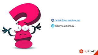 dmitrii@kuzmenkov.me
dmitrykuzmenkov
 