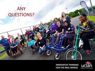 INNOVATIVE THINKING
FOR THE REAL WORLD
ANY
QUESTIONS?
 