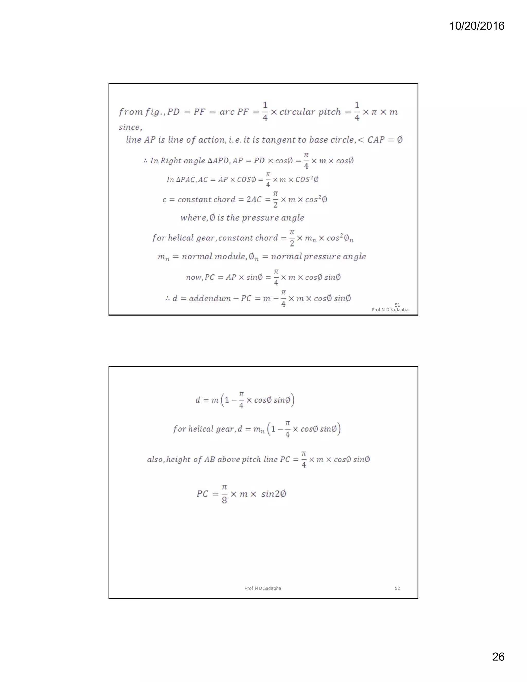 10/20/2016
26
51
Prof N D Sadaphal
52Prof N D Sadaphal
 