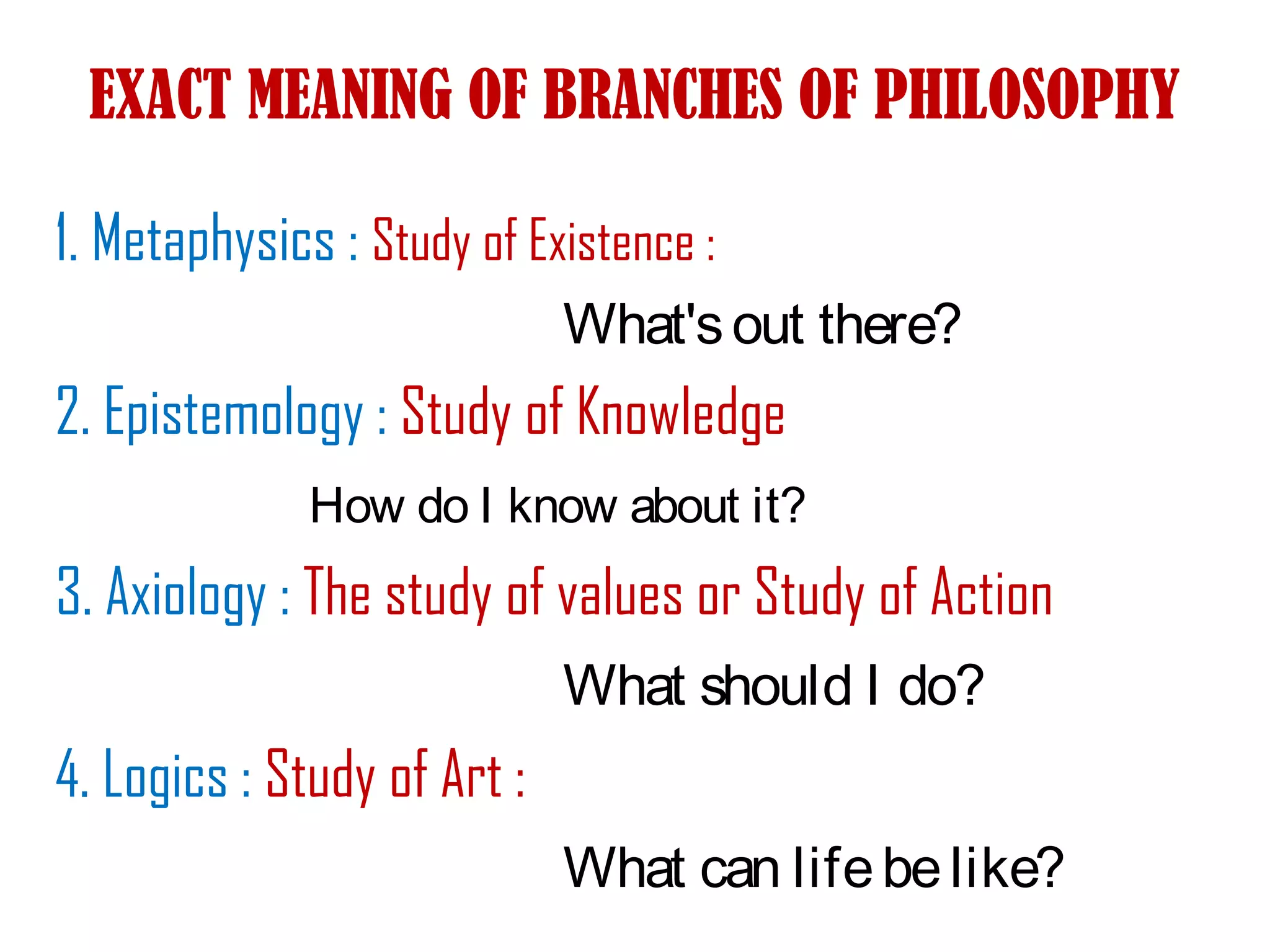 3.1 etymological meaning of philosophy | PPT