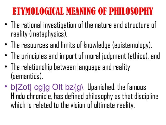 Moral Principles
