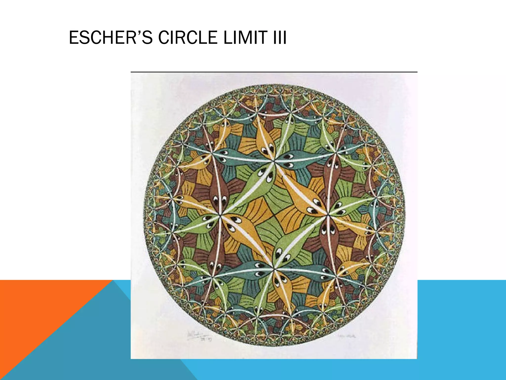 ESCHER’S CIRCLE LIMIT III
 