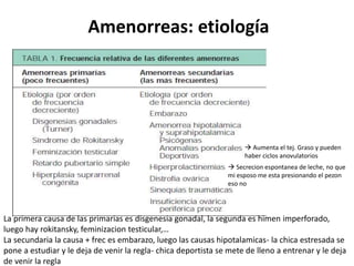 amenorrea | PPTX