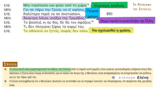 Να σχολιασθεί η φράση.
 