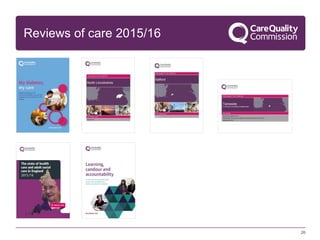 26
Reviews of care 2015/16
 