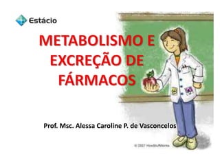 Prof. Msc. Alessa Caroline P. de Vasconcelos
 