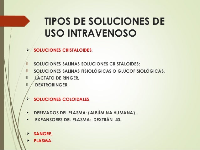 FLUIDOTERAPIA
