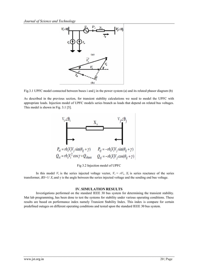 3.application of upfc in multi machine system for transient stability improvement