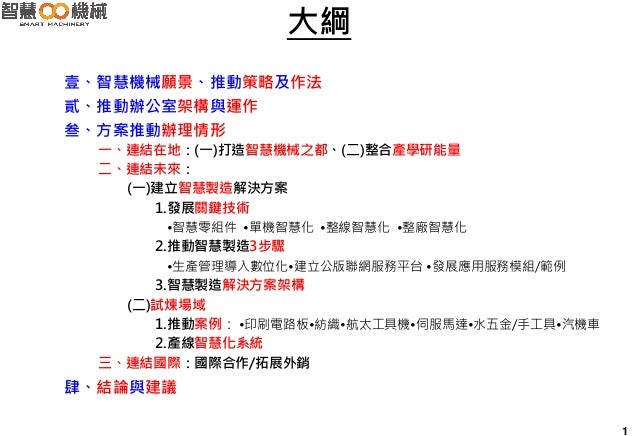 Mixtaiwan 智慧機械x二代思維品牌論壇呂正華代理局長轉動智慧機械 呂代局長 Pptx