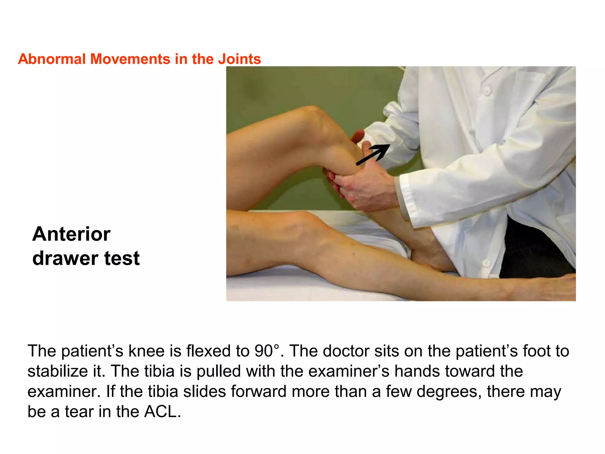 Examination of Orthopedic patients | PPT