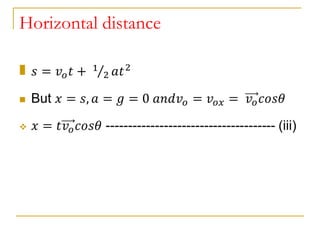 Projectile Motion | PPTX