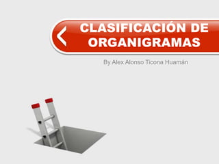 By Alex Alonso Ticona Huamán
CLASIFICACIÓN DE
ORGANIGRAMAS
 