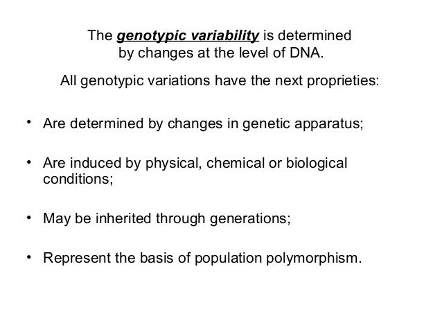 Human variability as property of life & the Genetic phenomena