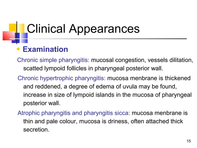 Acute Pharyngitis