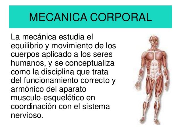 MECÁNICA CORPORAL