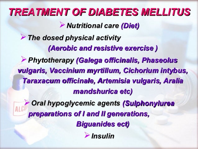 The Treatment Of Diabetes Mellitus