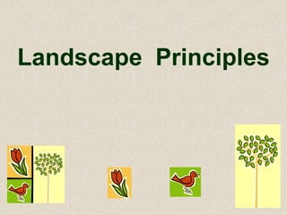 Landscape Principles
 