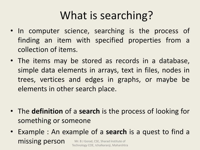Searching and Sorting Techniques in Data Structure | PDF | Search ...