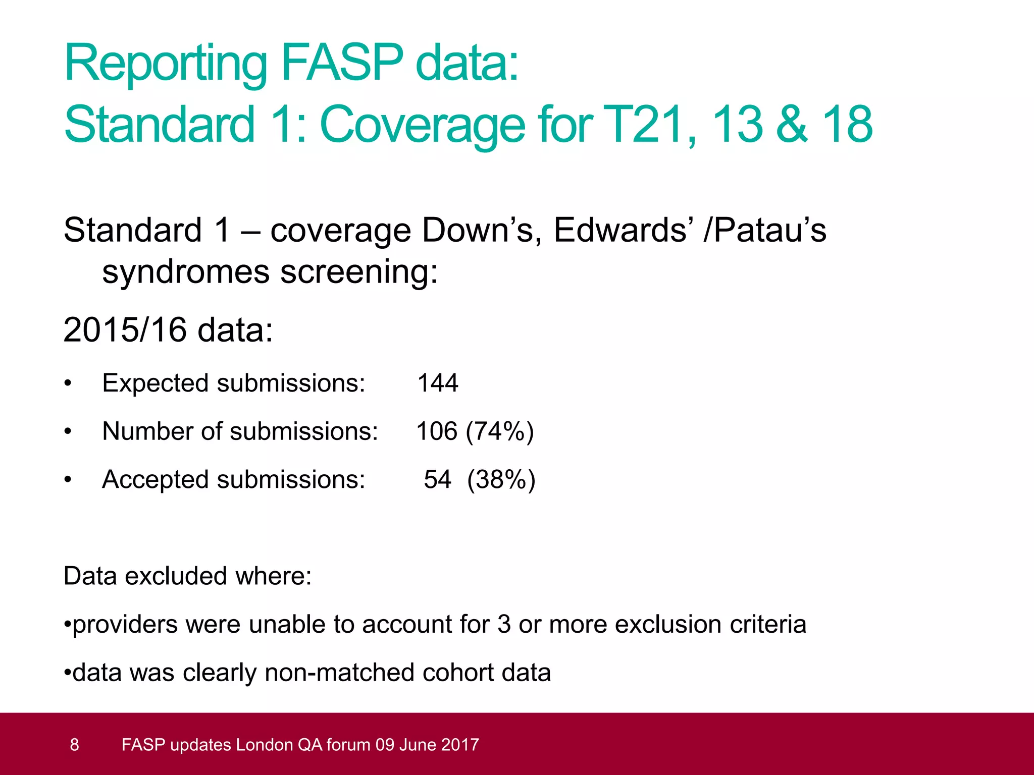 3. Fetal anomaly screening programmes update | PDF | Pregnancy ...