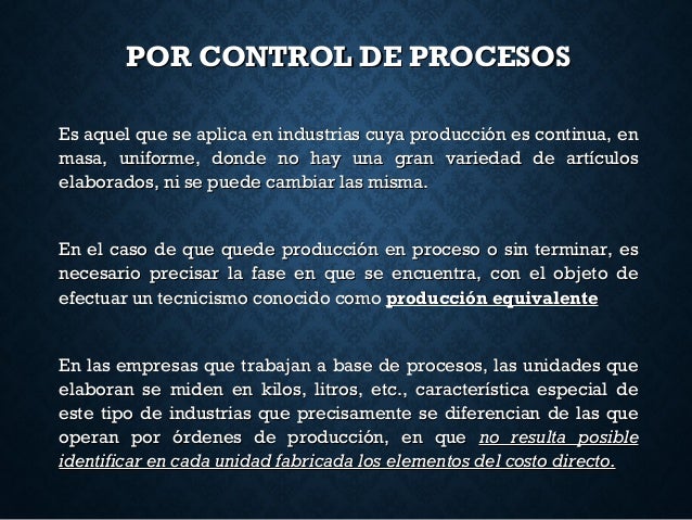 3.procedimientos y técnicas para el control de las