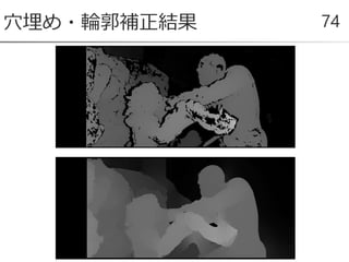 穴埋め・輪郭補正結果 74
 