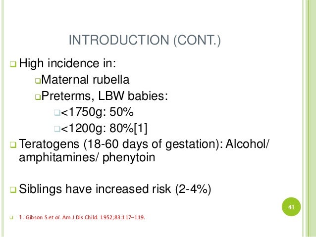 Rubella Natural History Rubella Natural History