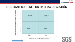 QUE SIGNIFICA TENER UN SISTEMA DE GESTIÓN
 