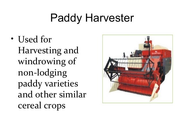 Farm implements and safety practices in using farm tools ...