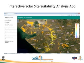 Interactive Solar Site Suitability Analysis App
 