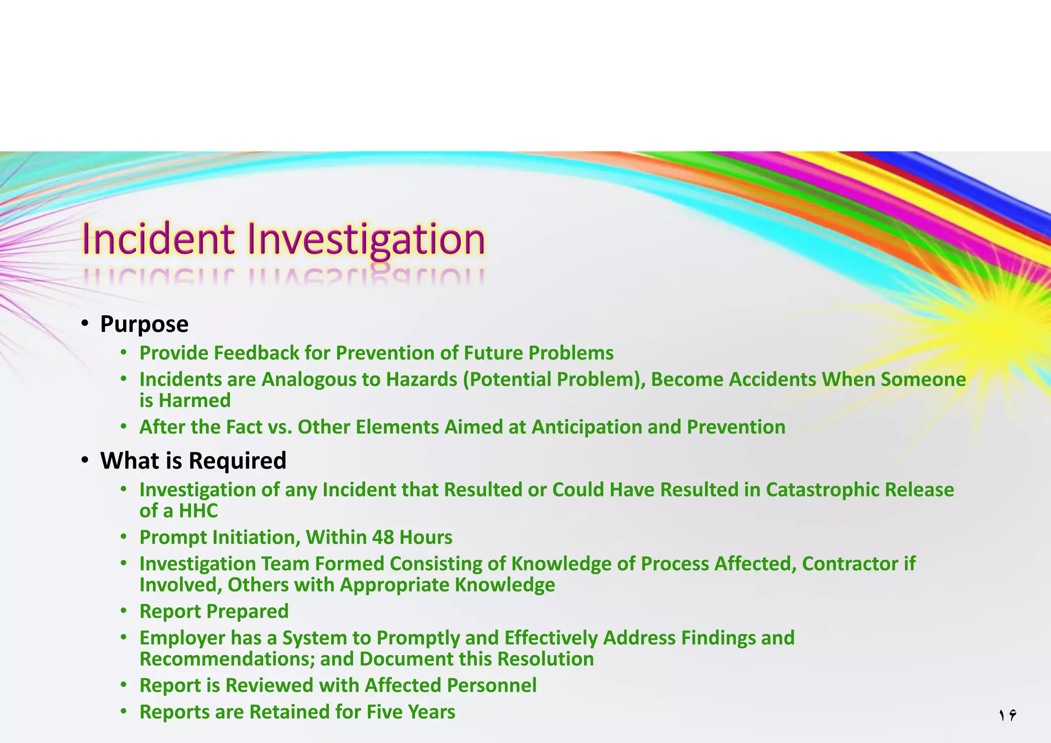 Elements of Process Safety Management | PDF