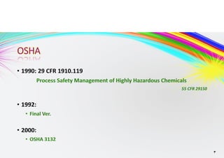 Elements of Process Safety Management | PDF
