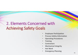 Elements of Process Safety Management | PDF
