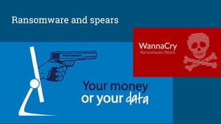 Ransomware and spears
 
