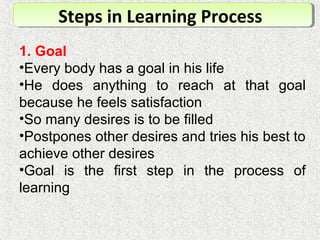 Learning process | PPT