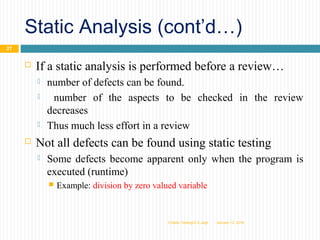 3.static testing | PPT